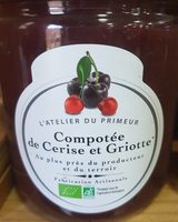 Compotée de cerise et griotte