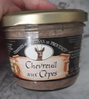 Terrine de chevreuil aux cèpes