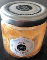 Confiture coings poire épices