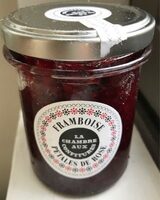 Confiture framboise pétales de rose
