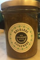 Rhubarbe gingembre