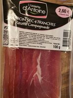 Jambon sec 4 tranches