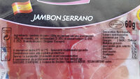 Jambon serrano