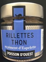 Rillettes Thon au Piment d’Espelette