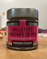 Rillettes Araignée de Mer au Petit Prince Guillevic