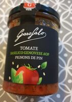 Sauce Tomate basilic genovese aop pignon de pin