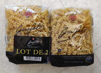Lot de 2 pâtes