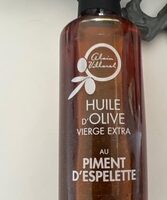 Huile Olive Piment Espelette