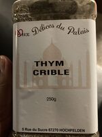 Thym criblee