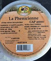Olives vertes denoyautees