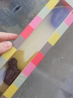 Réglette Moulage de 5 tortues aux chocolats
