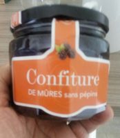 Confiture de mûres sans pepins