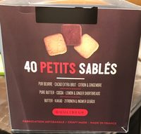 Sablé 100 % naturel