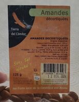 Amandes décortiquées