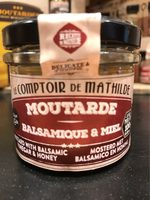 Moutarde balsamique et miel