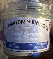 Les Tartinables Saint Jacques à la Crème