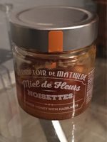 Miel de fleurs et noisettes