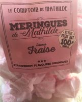 Meringues de Mathilde Saveur Fraise