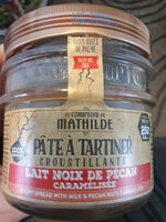 Pâte à tartiner lait noix de pécan caramélisée