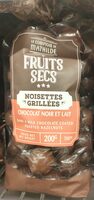 Noisettes grillée chocolat lait et noir