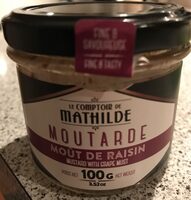 Moutarde au mout de raison