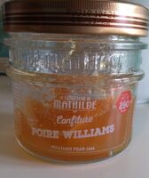 Confiture Poire williams
