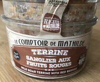 Terrine de sanglier aux fruits rouges