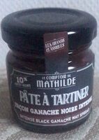 Pâte à tartiner façon ganache noire intense
