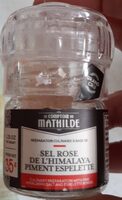 Sel rose de l’Himalaya piment Espelette