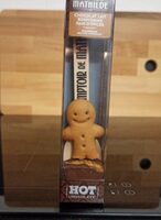 Cuillère chocolat lait et bonhomme pain d'épices