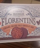 Florentins caramel beurre salé chocolat noir