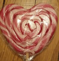 Sucette coeur en assortiment
