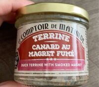 Terrine de canard au magret fumé