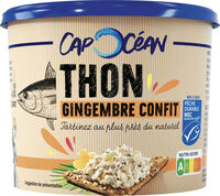 Tartinable Thon Gingembre MSC Confit 140g