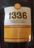 Thé noir aromatisé Citron