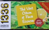 Thé vert citron et fines écorces
