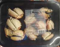 Pinces de tourteaux cuites