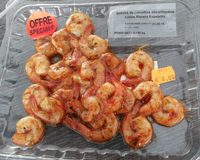 Queues de crevettes