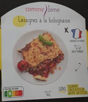 Lasagnes à la Bolognaise