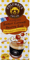 Capsules de café L'espresso saveur caramel beurre salé