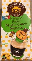 Capsules de café L'espresso façon muffin choco noisette