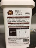 Bouillon de légume végétarien