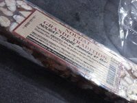 Nougat tendre amandes et miel