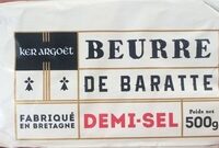 Beurre de baratte demi sel