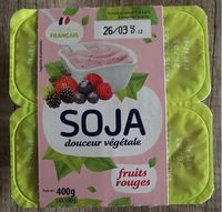 Soja Douceur Vegetale Fruits Rouges