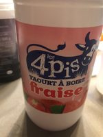 Yaourt a boire a la fraise