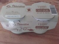 Yaourt au lait de brebis sur lit de châtaigne