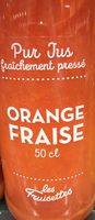 Pur jus orange fraise