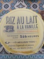 Riz au lait à la vanille
