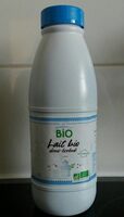 Lait bio demi-écrémé